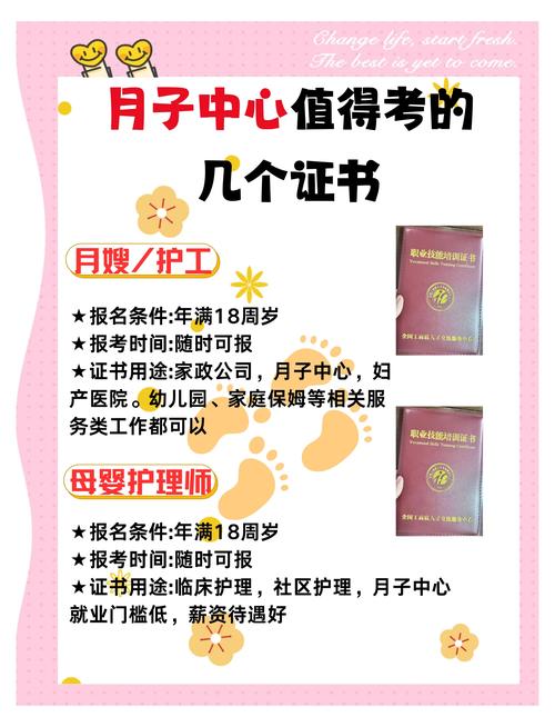 未来必备的母婴护理证书清单,赶紧收藏!